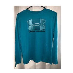 *Last Chance*   teal under amour long sleeve shirt